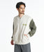 QUIKSILVER メンズ TRUE CREW SWEAT ZIP スウェットジャケット 【2026年秋冬モデル】 BGE / XL
