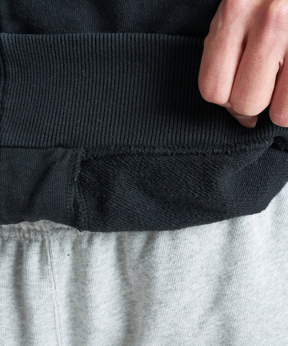 QUIKSILVER メンズ TRUE CREW SWEAT ZIP スウェットジャケット 【2026年秋冬モデル】 BLK / XL