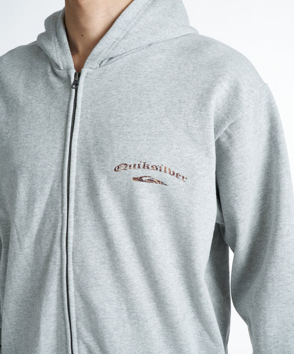 QUIKSILVER メンズ MERCURY SWEAT ZIP PK パーカー 【2026年秋冬モデル】 HTR / XL