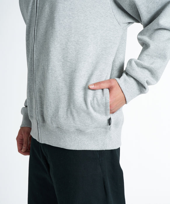 QUIKSILVER メンズ MERCURY SWEAT ZIP PK パーカー 【2026年秋冬モデル】 HTR / XL