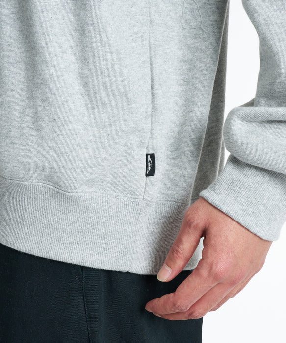 QUIKSILVER メンズ MERCURY SWEAT ZIP PK パーカー 【2026年秋冬モデル】 HTR / XL