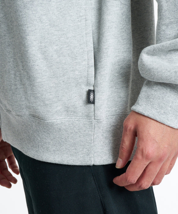 QUIKSILVER メンズ MERCURY SWEAT ZIP PK パーカー 【2026年秋冬モデル】 HTR / XL