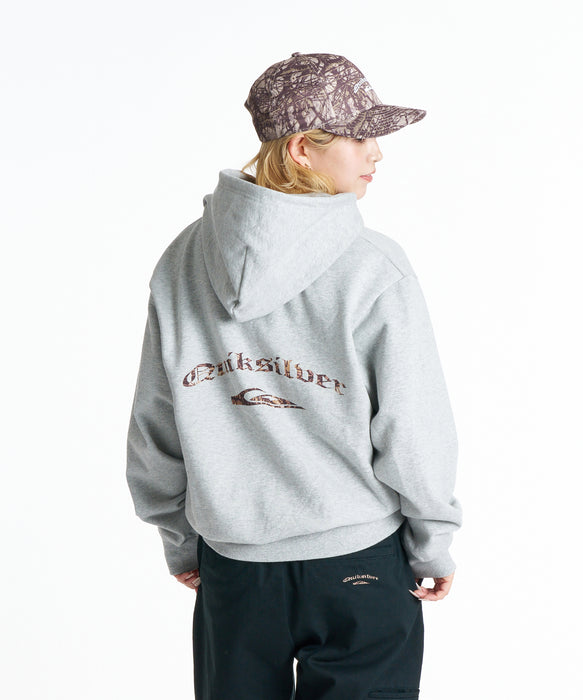 QUIKSILVER メンズ MERCURY SWEAT ZIP PK パーカー 【2026年秋冬モデル】 HTR / XL