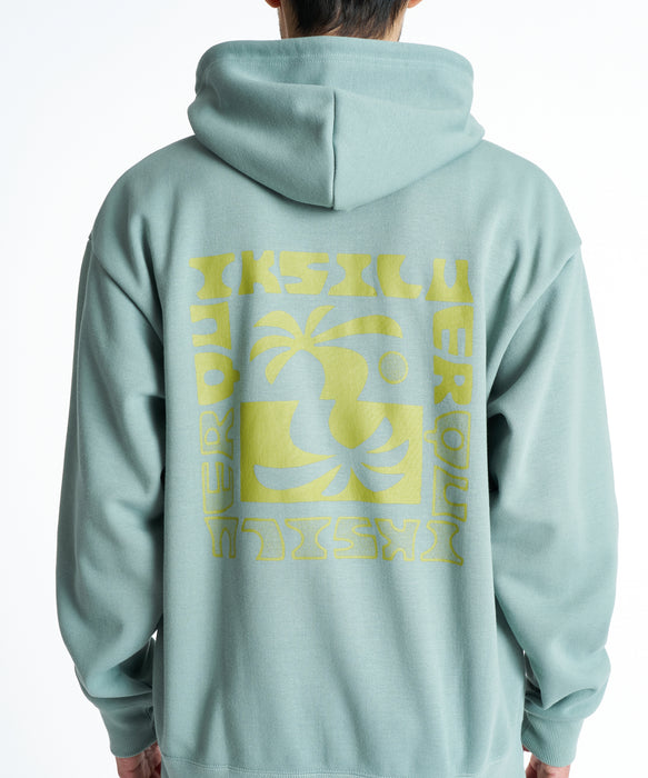QUIKSILVER メンズ SALT WATER PALM RISE SWEAT ZIP PK パーカー 【2026年秋冬モデル】 OLV / XL