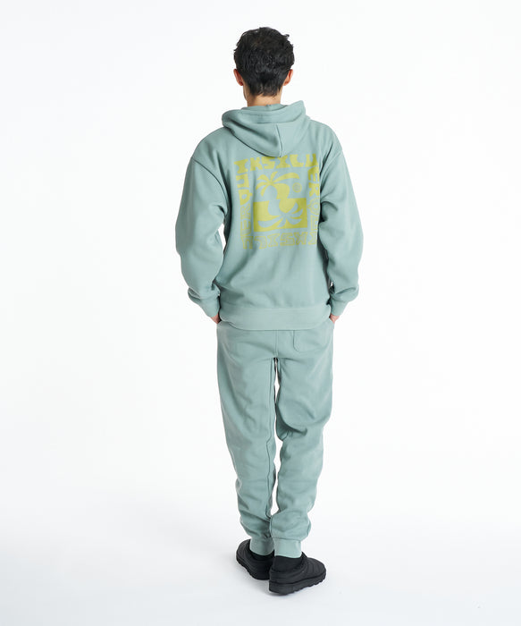 QUIKSILVER メンズ SALT WATER PALM RISE SWEAT ZIP PK パーカー 【2026年秋冬モデル】 OLV / XL