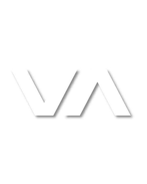 RVCA カッティングステッカー 4VA THERMAL DIE CUT