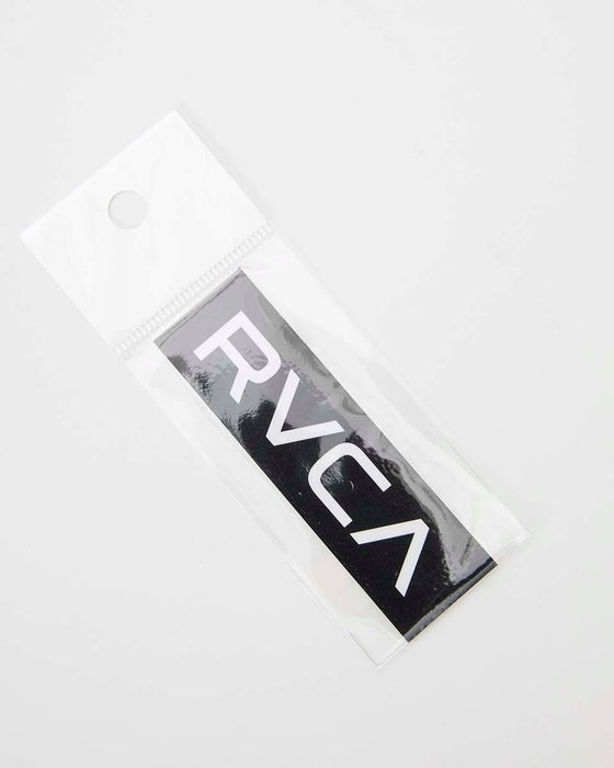 RVCA メンズ BIG RVCA W80 STICKER ステッカー BLK 【2024年秋冬モデル】