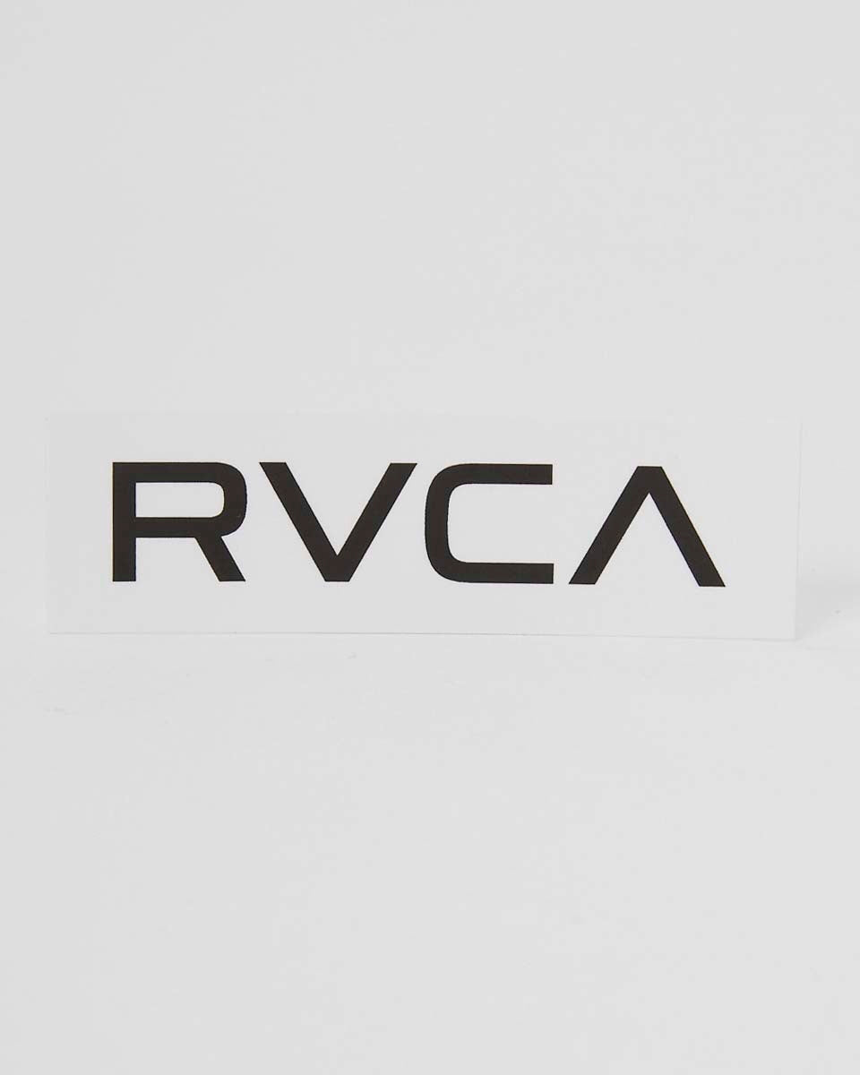 RVCA 　ルーカ　ステッカー RVCA メンズ BIG RVCA W80 STICKER ステッカー 【2024年秋冬モデル】