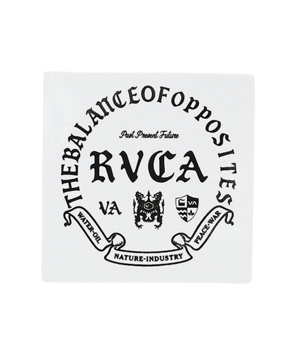 RVCA メンズ OE CIRCLE W38 STICKER ステッカー 【2026年秋冬モデル】