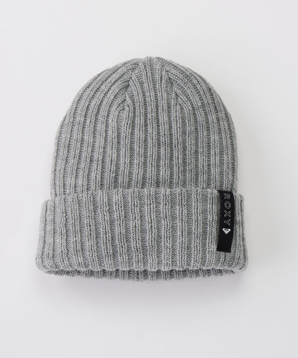 ROXY ウィメンズ FREE SHORE BEANIE ビーニー 【2026年秋冬モデル】 GRY / F