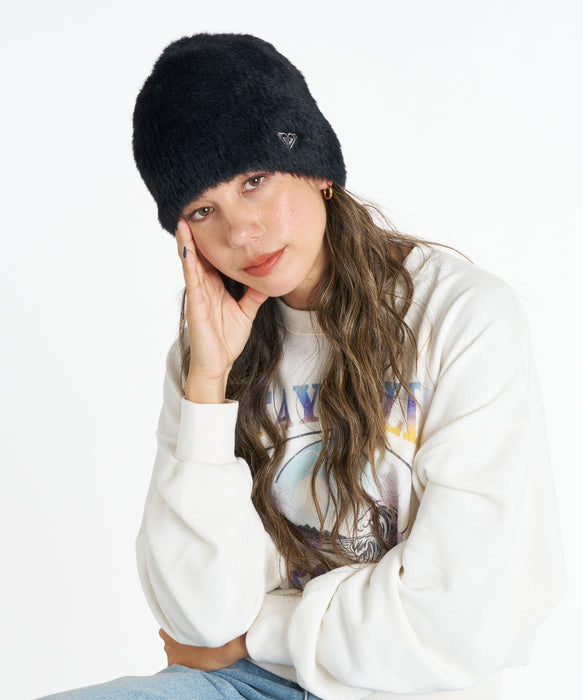 ROXY ウィメンズ WISH UPON BEANIE ビーニー 【2026年秋冬モデル】 BLK / F