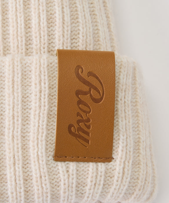 ROXY ウィメンズ OCEAN SIDE BEANIE ビーニー 【2026年秋冬モデル】 NAT / F