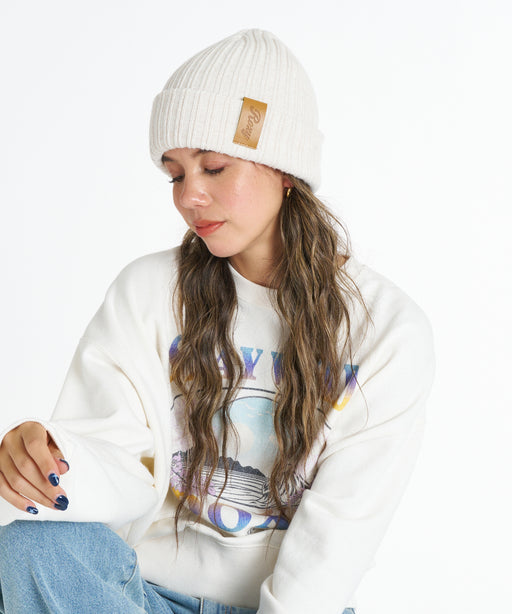 ROXY ウィメンズ OCEAN SIDE BEANIE ビーニー 【2026年秋冬モデル】 NAT / F