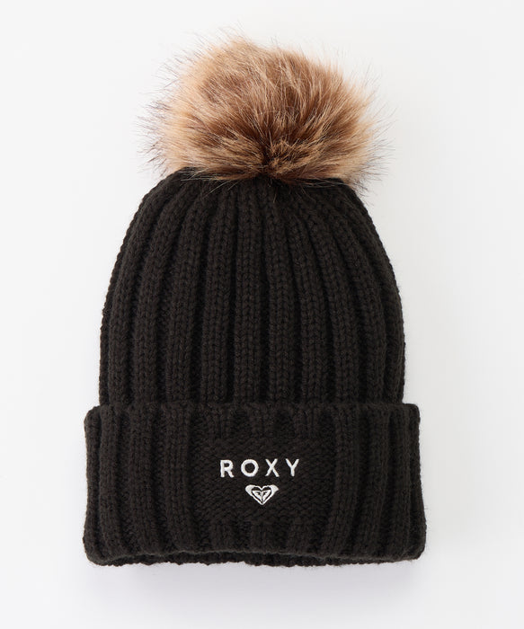 ROXY ウィメンズ CALM SEA BEANIE ビーニー 【2026年秋冬モデル】 BLK / F