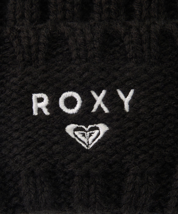 ROXY ウィメンズ CALM SEA BEANIE ビーニー 【2026年秋冬モデル】 BLK / F
