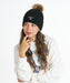 ROXY ウィメンズ CALM SEA BEANIE ビーニー 【2026年秋冬モデル】 BLK / F
