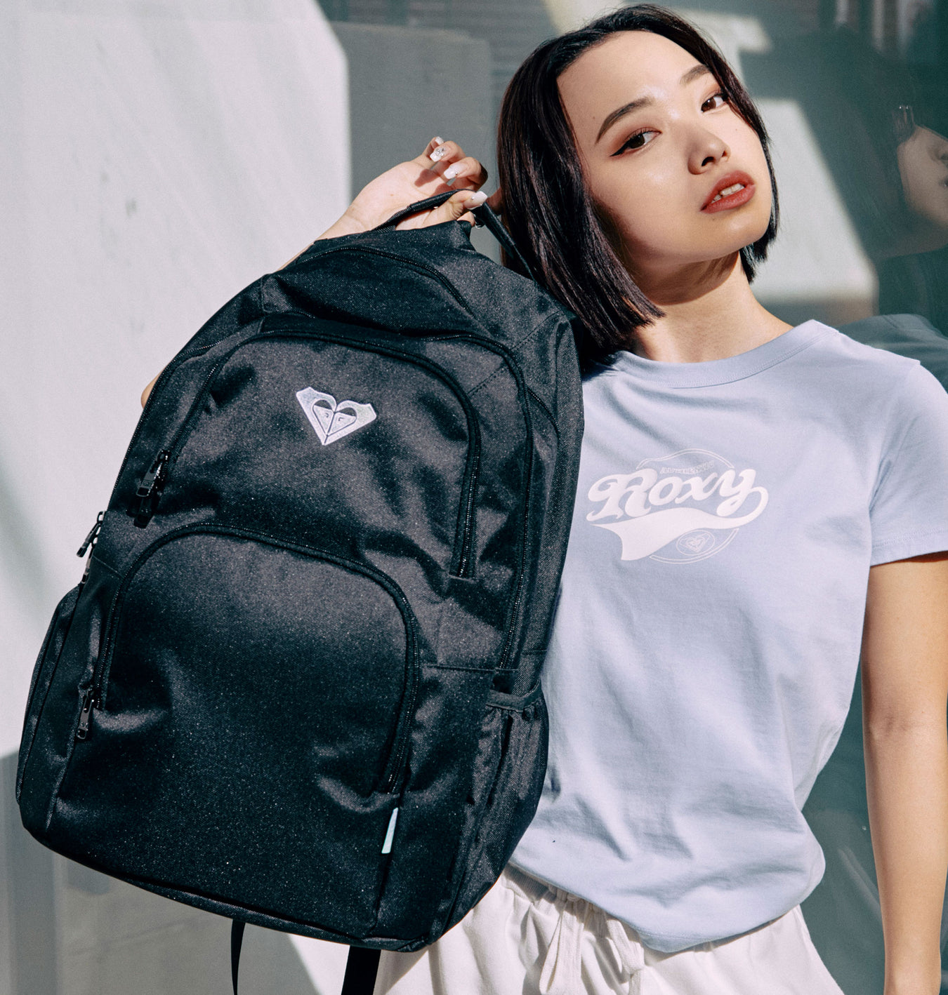 【バックパック】通勤も通学もOK！A4対応ROXYリュック入荷