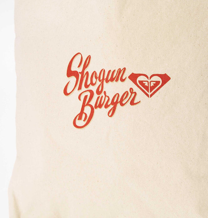 【OUTLET】【オンラインストア・直営店限定】ROXY ShogunBurger×ROXY TOTE ウィメンズ トートバッグ  <2025 ROXY x Shogun Burger COLLECTION>*