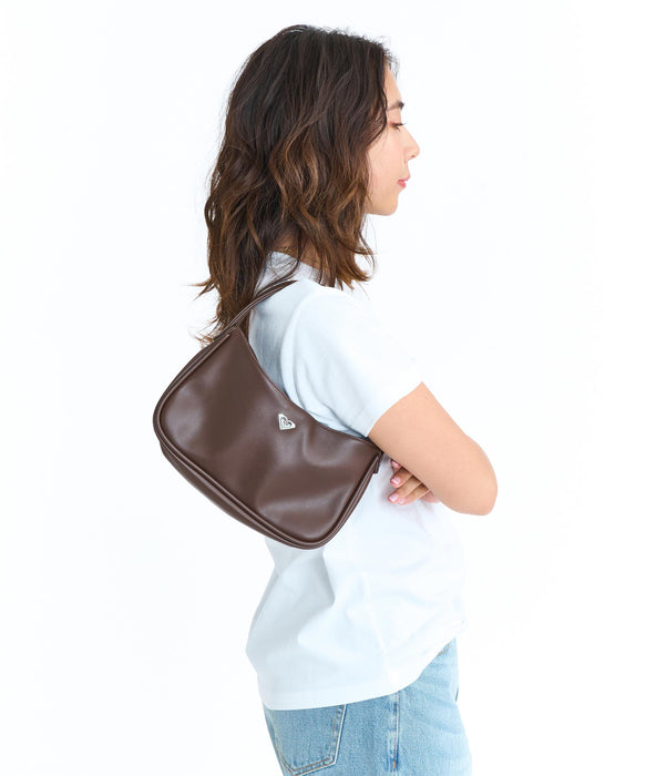 ROXY ウィメンズ OVER THE WAVES HAND  ショルダーバッグ 【2026年春夏モデル】 BRN / F
