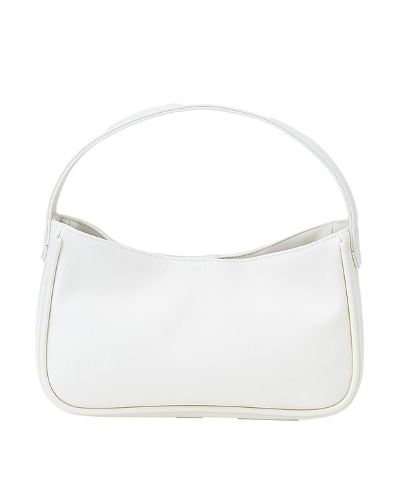 ハンドバッグ　ホワイト 楽天市場】ハンドバッグ レディース 小さめ 白 ワンハンドル バッグ