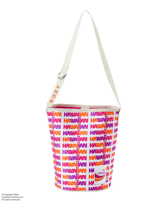 【ROXY x HAWAIIAN AIRLINES】BAG バケツ型ショルダートートバッグ ＜2026年夏モデル＞