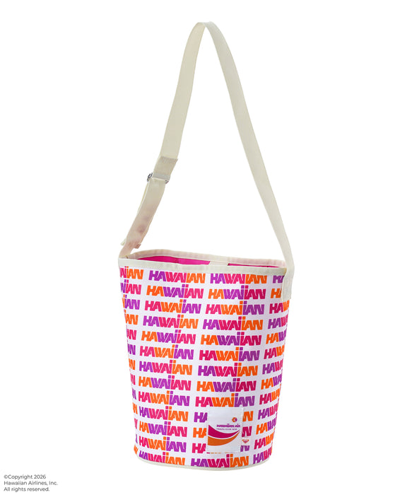 ROXY x HAWAIIAN AIRLINES】BAG バケツ型ショルダートートバッグ