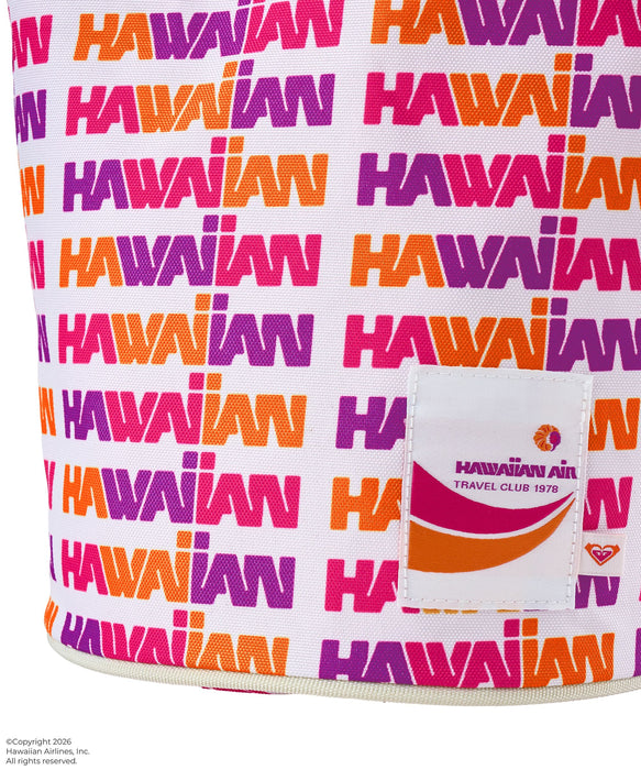 ROXY x HAWAIIAN AIRLINES】BAG バケツ型ショルダートートバッグ