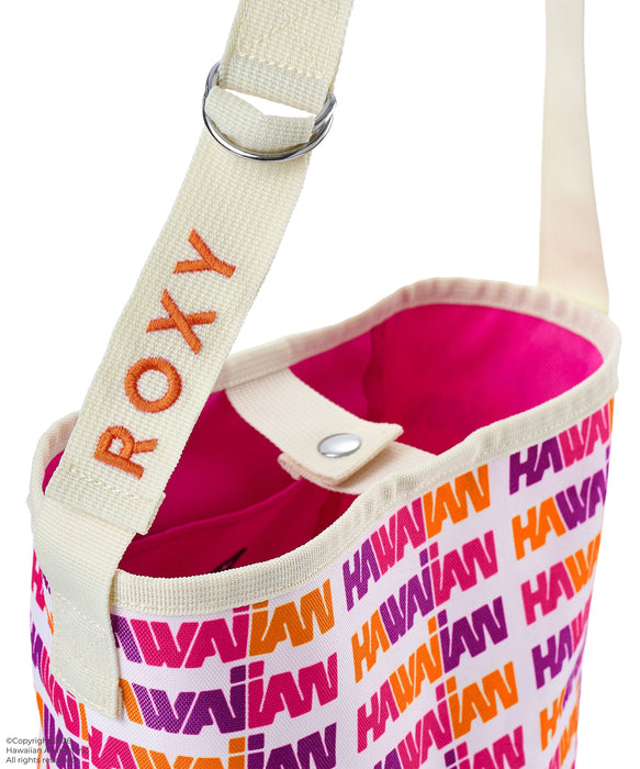 バッグ 547kkk ROXY x HAWAIIAN AIRLINES】BAG バケツ型ショルダートートバッグ