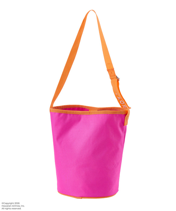 バッグ 547kkk ROXY x HAWAIIAN AIRLINES】BAG バケツ型ショルダートートバッグ