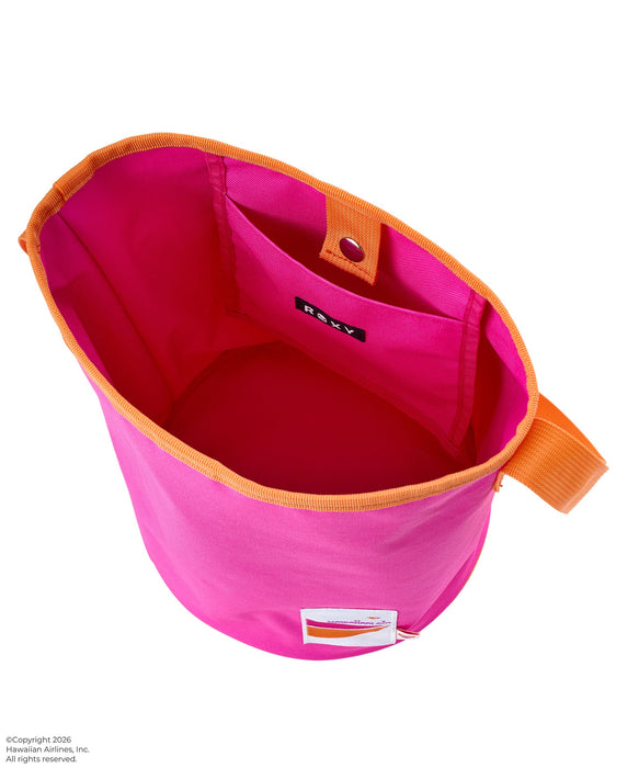 バッグ 547kkk ROXY x HAWAIIAN AIRLINES】BAG バケツ型ショルダートートバッグ