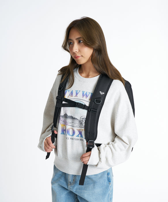 ROXY ウィメンズ GO OUT PLUS バックパック/リュック 【2026年秋冬モデル】 BLK / F