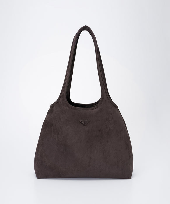 ROXY ウィメンズ SANDY SUEDE BAG トートバッグ 【2026年秋冬モデル】 BRN / F