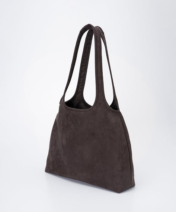 ROXY ウィメンズ SANDY SUEDE BAG トートバッグ 【2026年秋冬モデル】 BRN / F