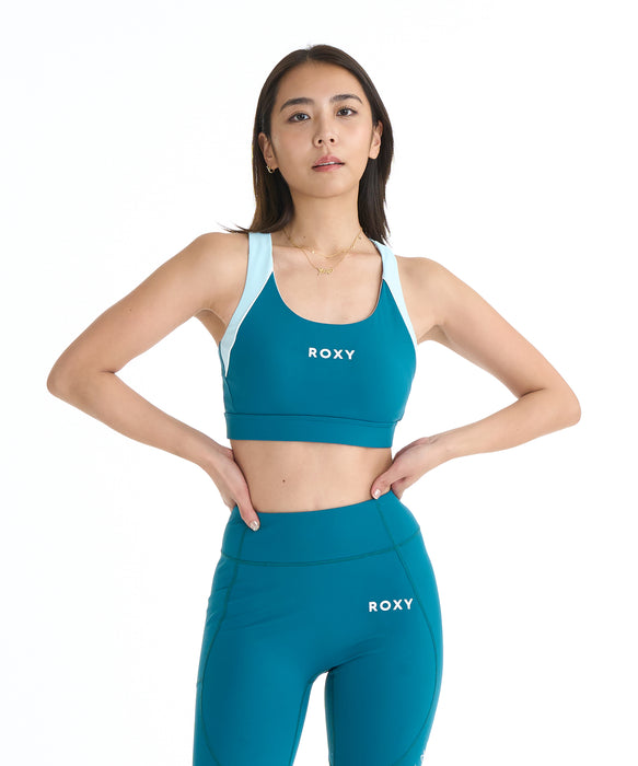 ROXY ウィメンズ FITNESS BLOOM BRIGHT BRA ブラトップ 【2026年春夏