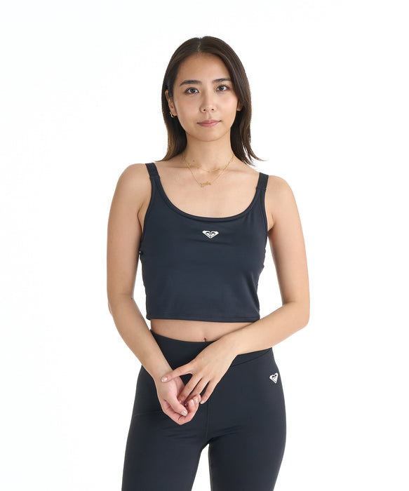 ROXY ウィメンズ FITNESS MY 1ST ROXY BRA ブラトップ 【2026年春夏モデル】 BLK / L