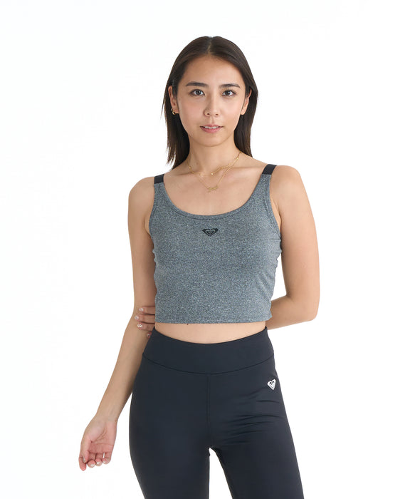 ROXY ウィメンズ FITNESS MY 1ST ROXY BRA ブラトップ 【2026年春夏モデル】 GRY / L