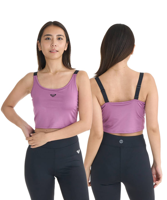 ROXY FITNESS MY 1ST ROXY BRA ブラトップ/QUIK DRY/UV CUT/水陸両用/MEDIUM SUPPORT【2026年春夏モデル】