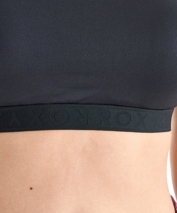 ROXY ウィメンズ FITNESS MY 1ST ROXY ROUND NE ブラトップ 【2026年春夏モデル】 BLK / L