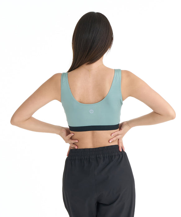 ROXY ウィメンズ FITNESS MY 1ST ROXY ROUND NE ブラトップ 【2026年春夏モデル】 GRN / L