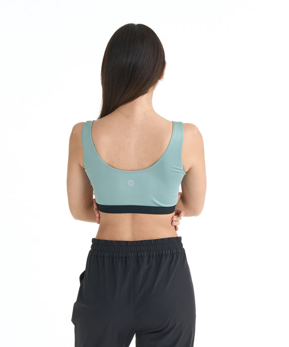 ROXY ウィメンズ FITNESS MY 1ST ROXY ROUND NE ブラトップ 【2026年春夏モデル】 GRN / L