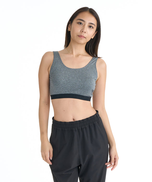 ROXY ウィメンズ FITNESS MY 1ST ROXY ROUND NE ブラトップ 【2026年春夏モデル】 GRY / L