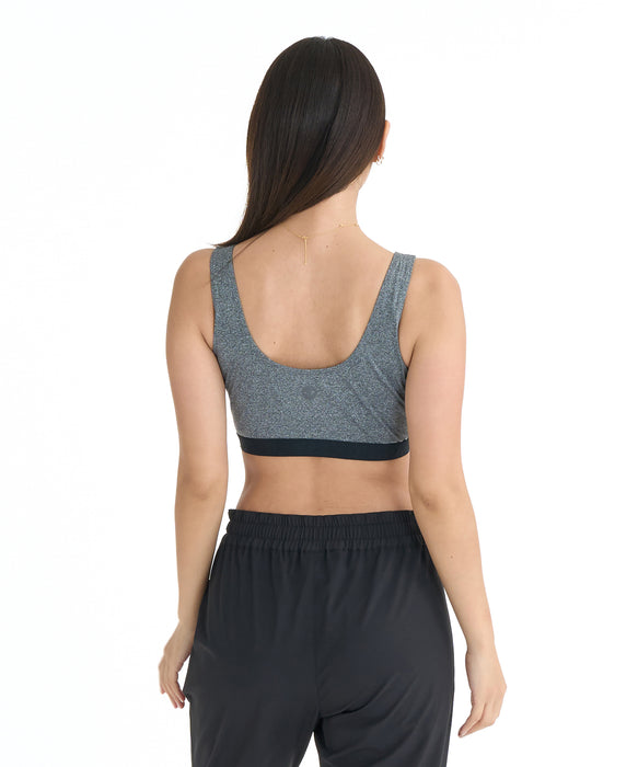 ROXY ウィメンズ FITNESS MY 1ST ROXY ROUND NE ブラトップ 【2026年春夏モデル】 GRY / L