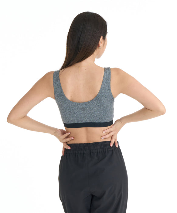 ROXY ウィメンズ FITNESS MY 1ST ROXY ROUND NE ブラトップ 【2026年春夏モデル】 GRY / L