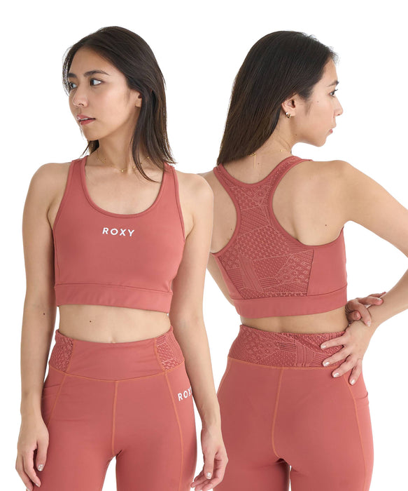 ROXY FITNESS WIND SHIFT BRA ブラトップ /QUIK DRY/UVカット 【2026年夏モデル】