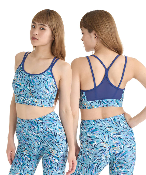 ROXY FITNESS BREEZE FLOW BRA ブラトップ /QUIK DRY/UVカット 【2026年夏モデル】