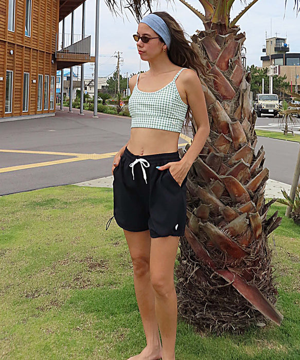 【OUTLET】Roxy SEASIDE BLUE SHORTS ウィメンズ ボードショーツ ワッフル素材