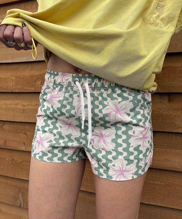 【OUTLET】Roxy PARTY WAVES SHORTS ウィメンズ ボードショーツ