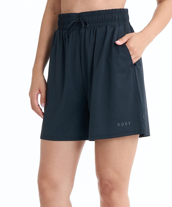 ROXY ウィメンズ AUROLA SHORTS ボードショーツ 【2026年春夏モデル】 BLK / L