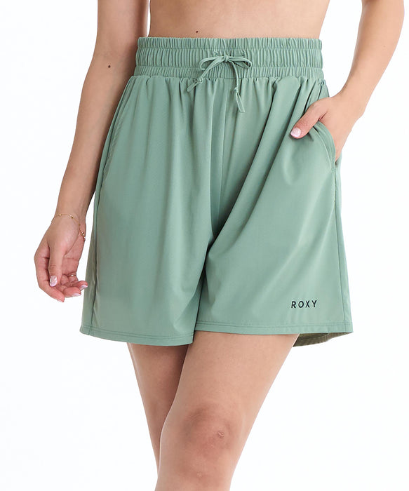ROXY ウィメンズ AUROLA SHORTS ボードショーツ 【2026年春夏モデル】 OLV / L