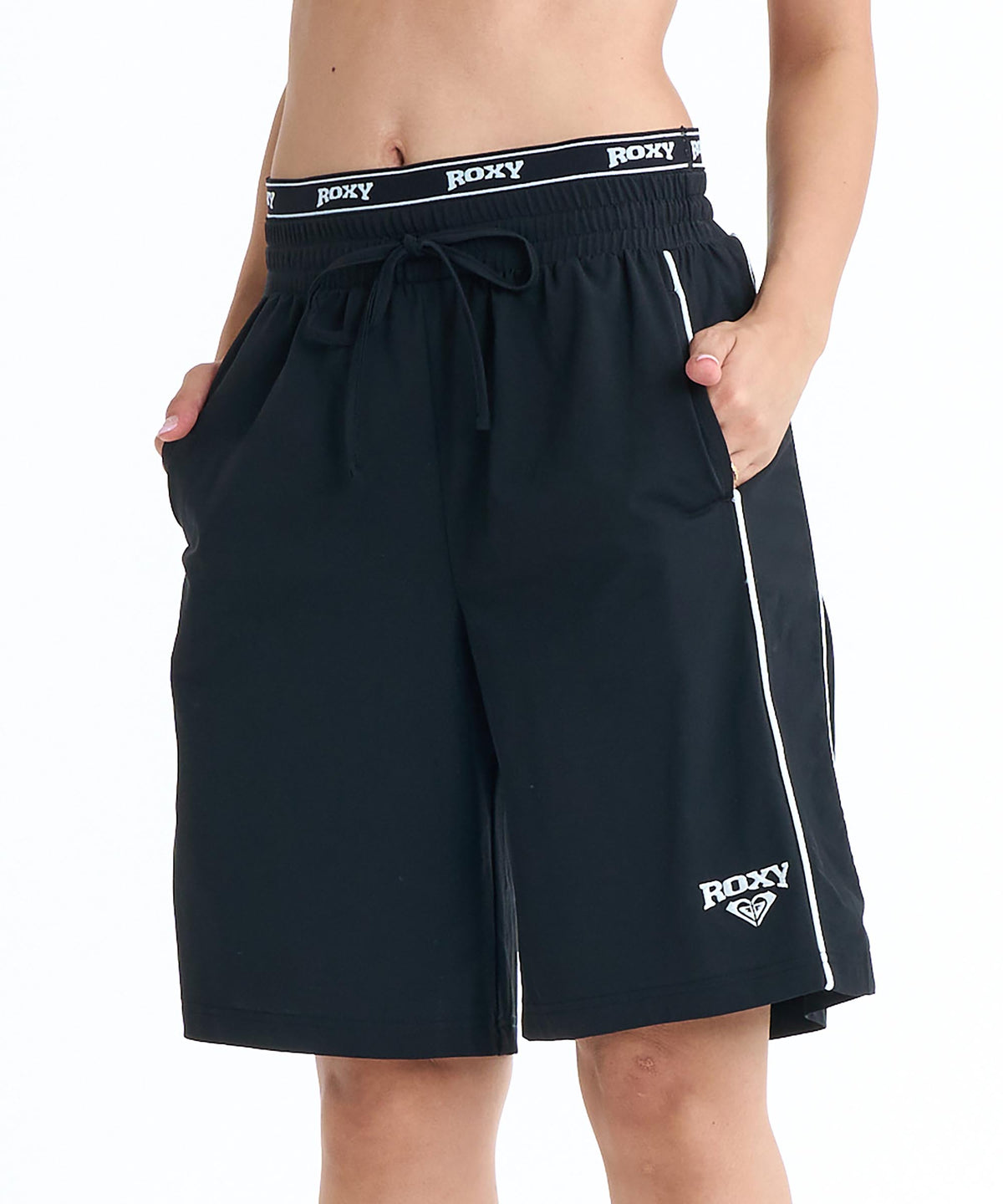 ROXY SALTY SQUAD SHORTS バックロゴ ボードショーツ/ハーフ丈【2026年